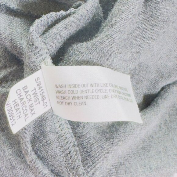 GAP Women's Gray Maxi Dress 100% Rayon Size Petite M - Picture 11 of 13